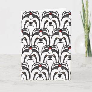 Cartão Shih Tzus