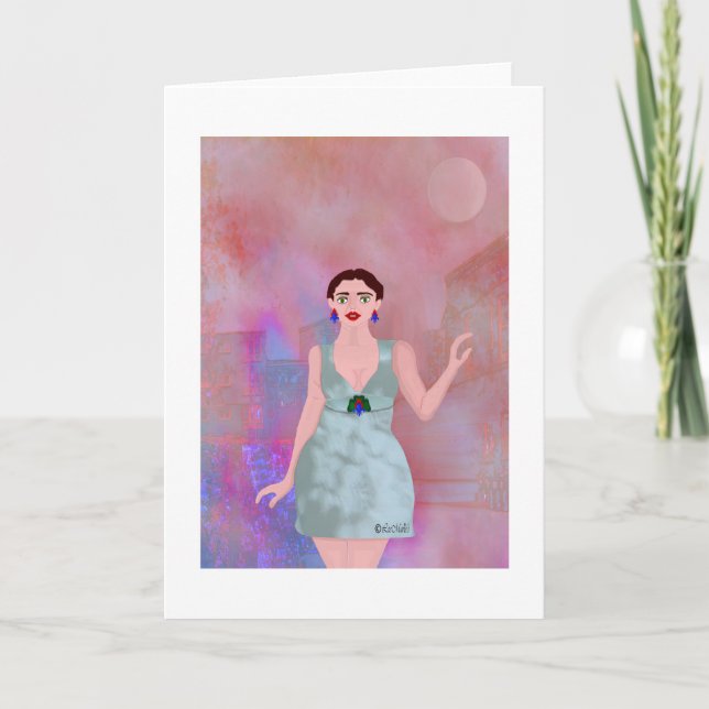 Cartão Shine LeeMarie é a Design criativa de Shine Lee (Frente)