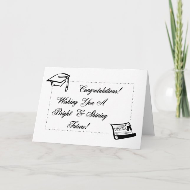 Cartão Shining Future Grad (Frente)
