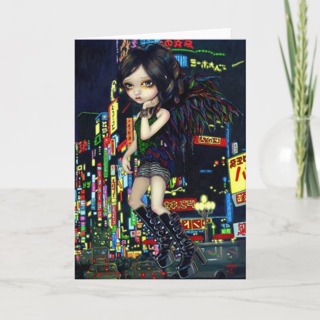 Cartão "Shinjuku Angel" Greeting Card (Frente)