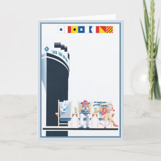 Cartão Ship Ahoy ©