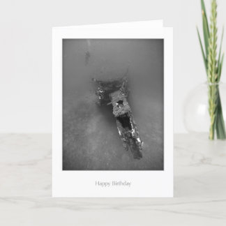 Cartão Shipwreck Birthday Card