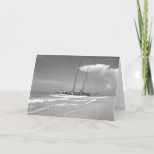 Cartão Shipwrecked Cuban Smack, Marco Island, Florida