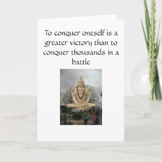 Cartão Shiva Card - Self Conquer