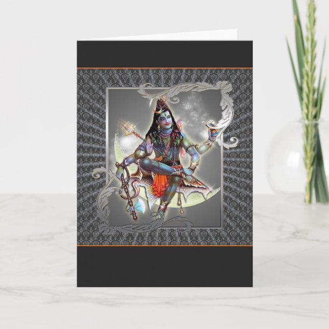 Cartão Shiva - Magic Of Grey - Card, Greeting, Note (Frente)