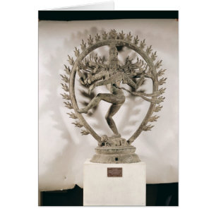 Cartão Shiva Nataraja, dravidiano
