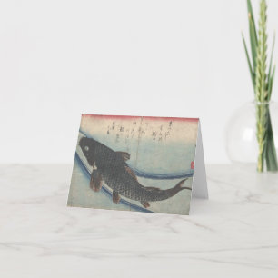 Cartão Shoal of Fishes: Koi - notecard