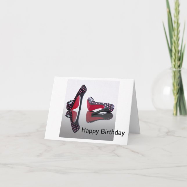 Cartão Shoes Glorious Shoes (Frente)