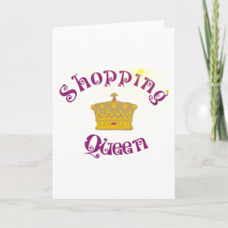 Cartão shopping Queen