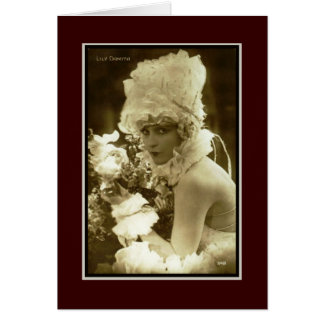 Cartão Show Girl 1920