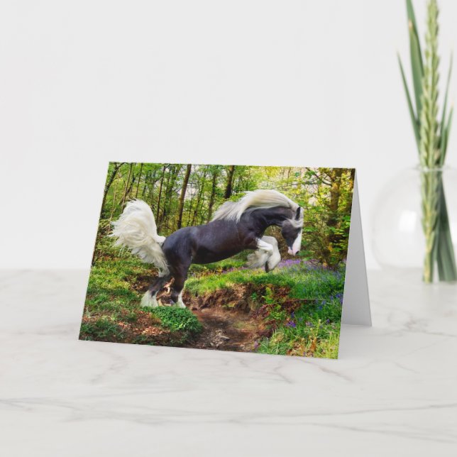 Cartão "Showing Off" Greeting (Frente)