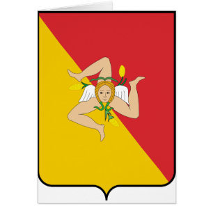 Cartão Sicília, Italia