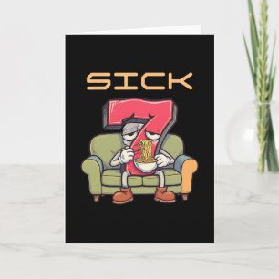 Cartão Sick Seven 67 Meme Seis Sete 1 