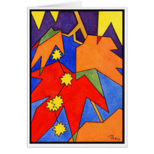 Cartão Sicômoro ocidental