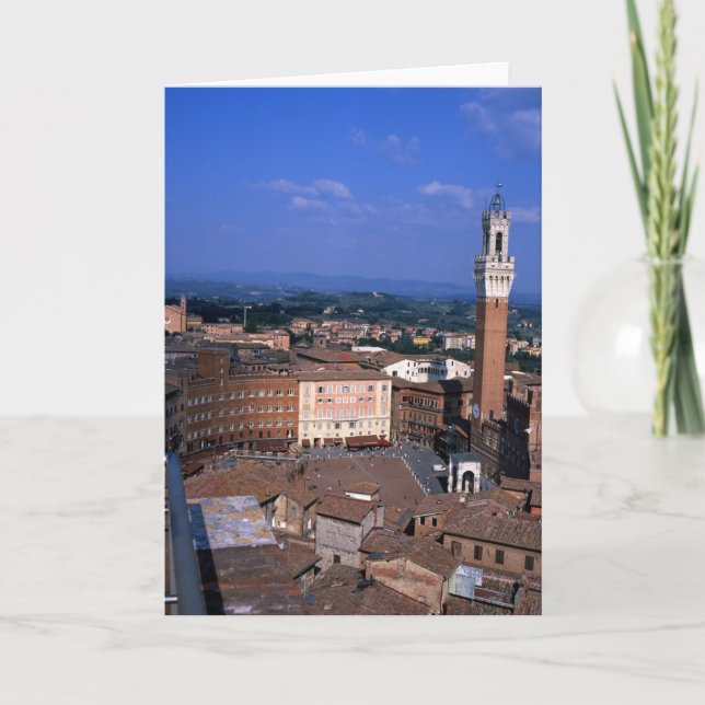 Cartão Siena Tuscany Itália (Frente)