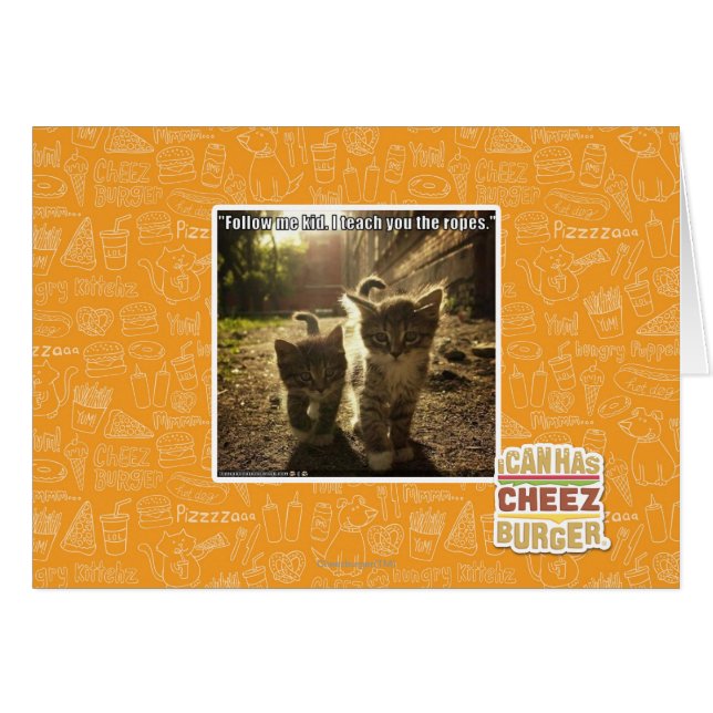 Cartão Siga-me Kid (Frente Horizontal)