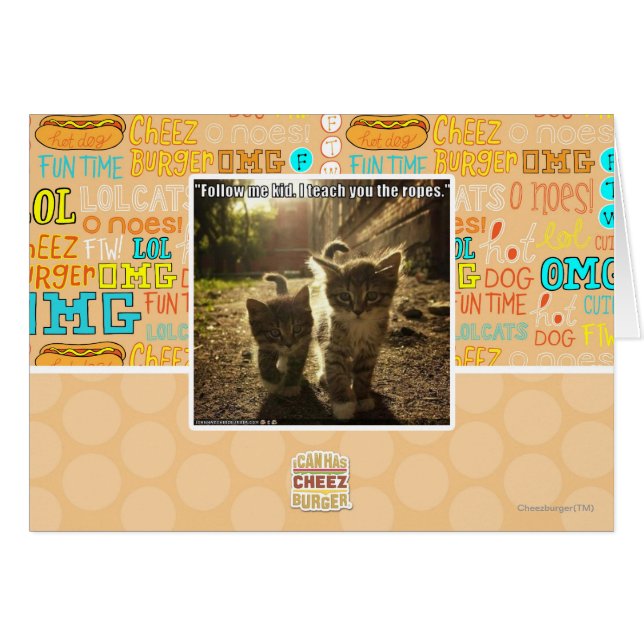 Cartão Siga-me Kid (Frente Horizontal)