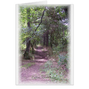 Cartão Siga o trajeto do seu coração