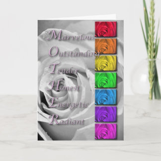 Cartão Sigla do Dia das Mães