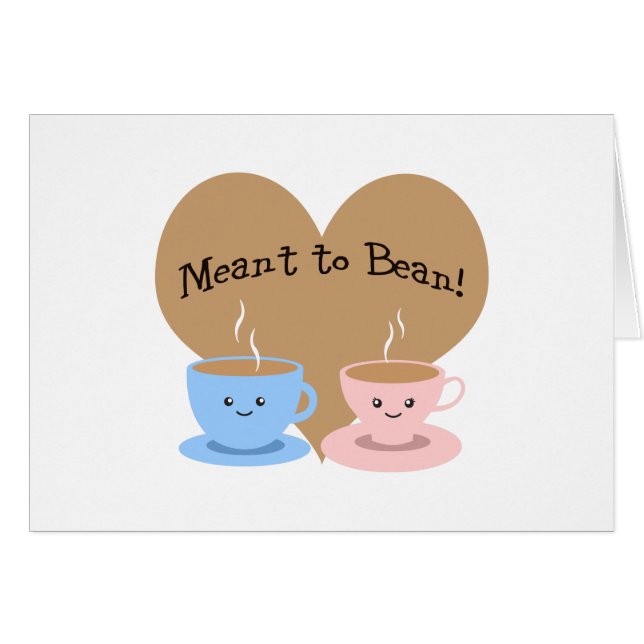 Cartão Significado para Bean (Frente horizontal)