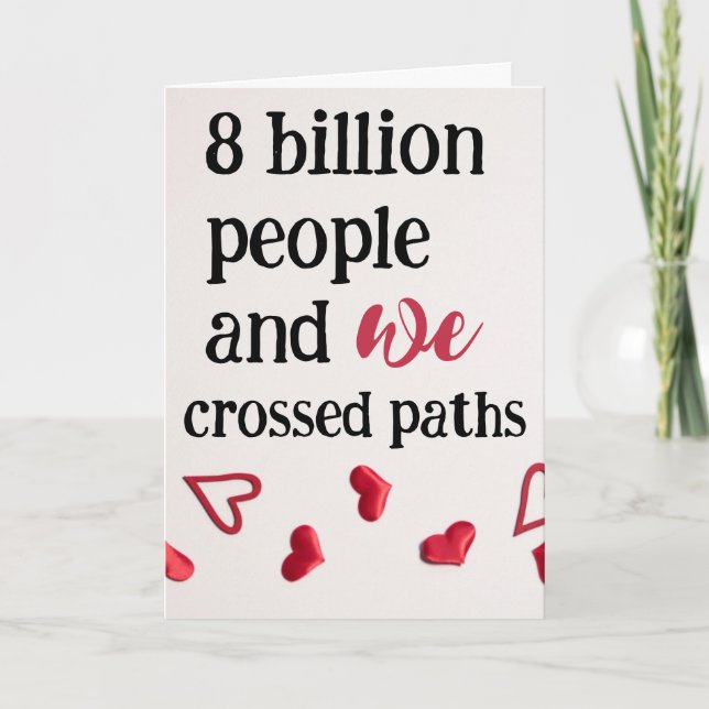 Cartão Significado para o Dia dos Namorados (Frente)