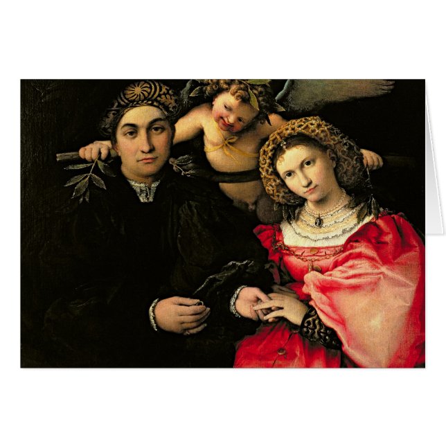 Cartão Signor Marsilio Cassotti e sua esposa, Faustina (Frente Horizontal)