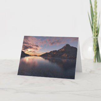 Cartão Silêncio do anoitecer