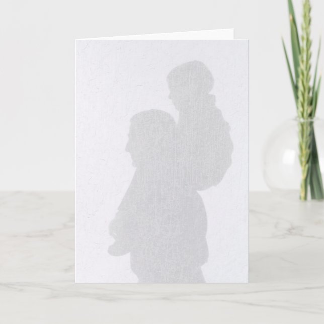 Cartão Silhouette Father's Day Card (Frente)
