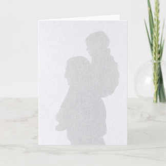Cartão Silhouette Father's Day Card