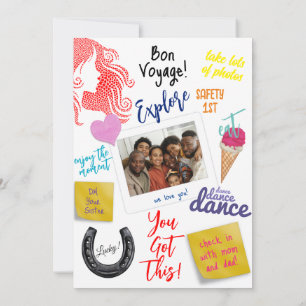 Cartão Silhueta de Mulher Personalizada em Corações   Bon