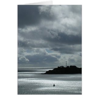 Cartão Silhueta do Hoe