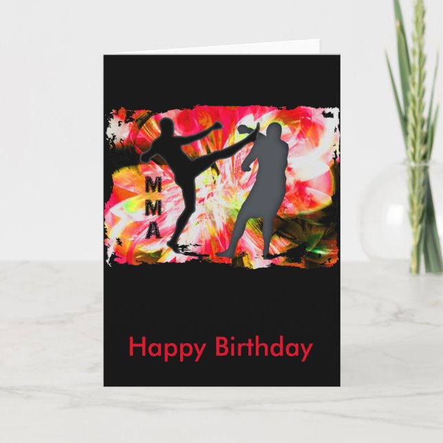 Cartão Silhuetas do Muttahida Majlis-E-Amal na explosão (Frente)