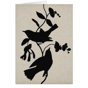 Cartão Silhuette Audubon IV