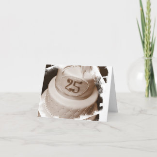 Cartão Silver Anniversary Note Cards