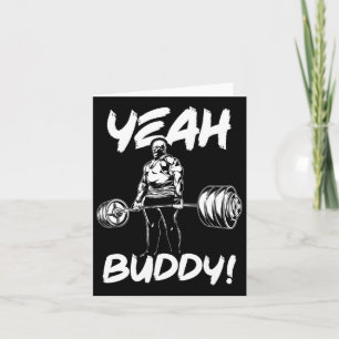 Cartão Sim Buddy - Ronnie Coleman Bodybuilding Gym Motive