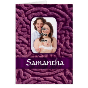 Cartão Símbolo Celta Roxo