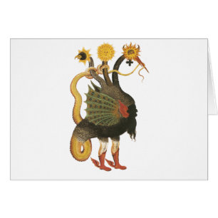 Cartão Símbolo da alquimia