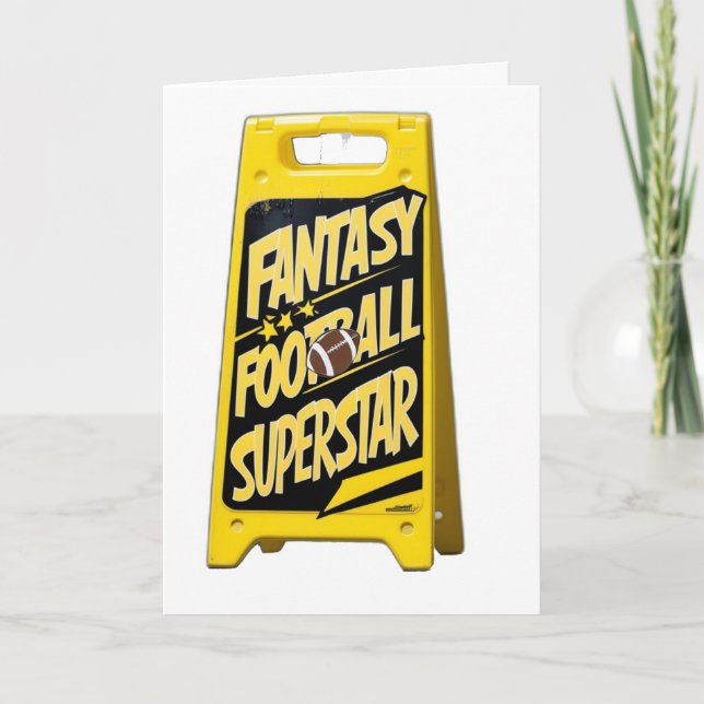 Cartão Símbolo de plástico amarelo fantasma (Frente)