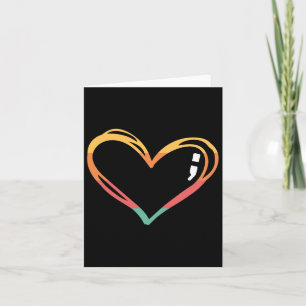 Cartão Símbolo Mês de Sensibilização para o Suicídio Saúd