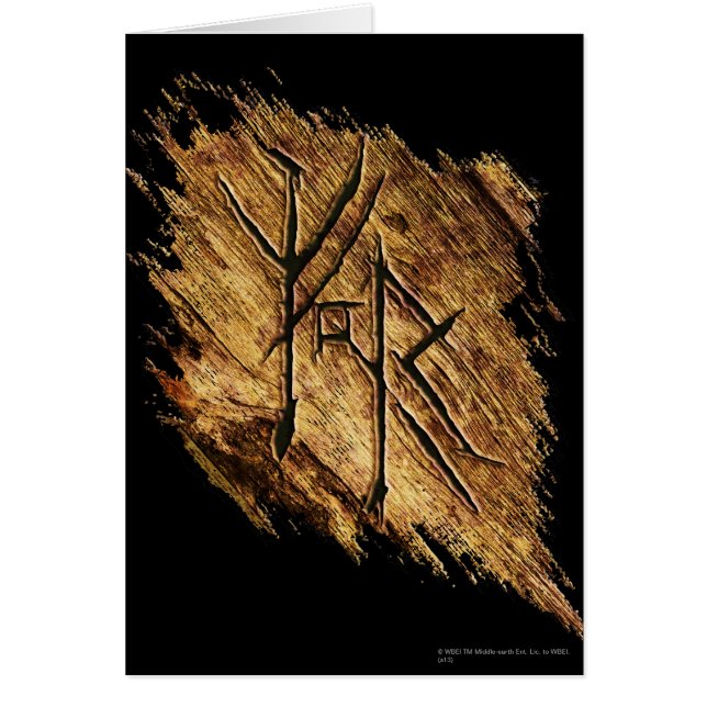 Cartão Símbolo Mirkwood (Frente)