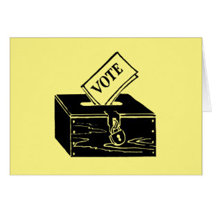 Cartão Símbolo: Urna de voto
