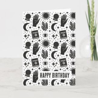 Cartão Símbolos místicos