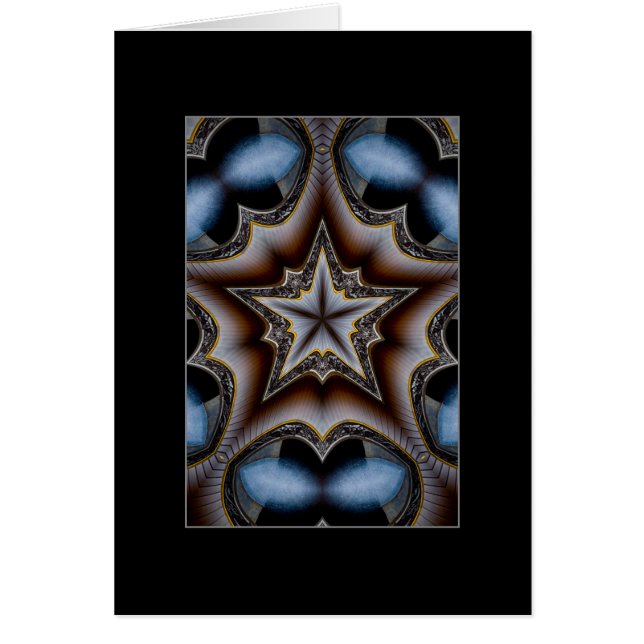 Cartão Simetria Pentatonic (Frente)