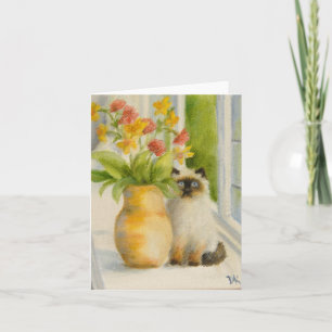 Cartão "Simone" note card by Deborah Ann Klenzman