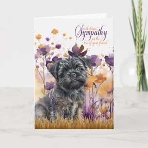 Cartão Simpatia Affenpinscher Cachorro Cachorro Prado