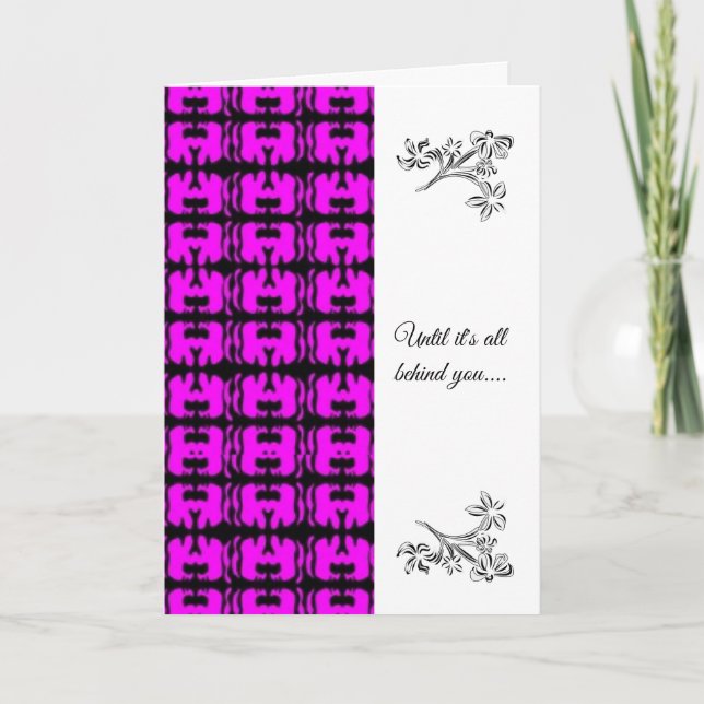 Cartão simpatia afro-americana (Frente)