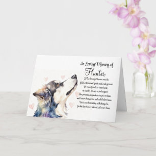 Cartão Simpatia Canina Personalizada Nome Personalizado C