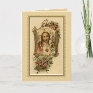 Cartão Simpatia Católica Tradicional Cordeiro Jesus