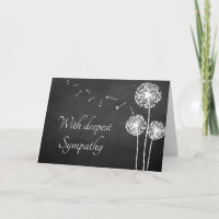 Simpatia de Dandelion Chalkboard