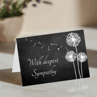 Simpatia de Dandelion Chalkboard